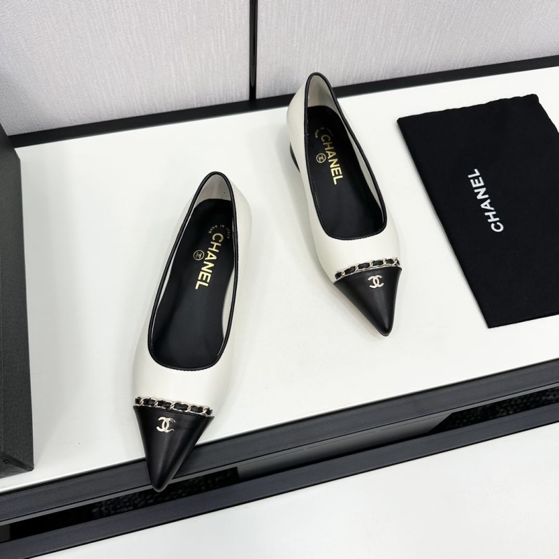 Ch*el flat shoes